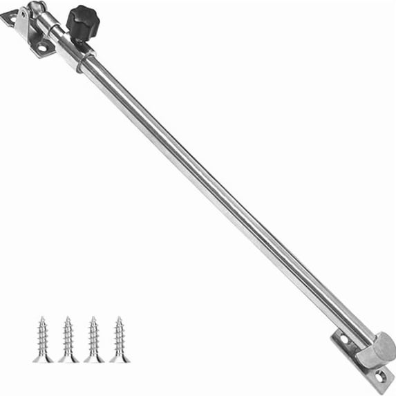 ISURE MARINE Stainless Steel Large Hatch Adjuster Boat Hatch Lid Support Range 10"-20" Mirror Polished for Boat RV Yachts