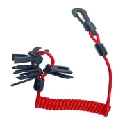 ISURE MARINE Universal Boat Kill Switch Key Set, Safety Kill Stop Switch Connector Lanyard Cord Replacement for Mercury, Yamaha, Honda, Tohatsu, Johnson, Evinrude, Suzuki