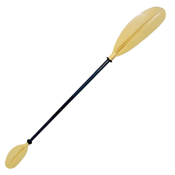 ISURE MARINE Yellow Oar, Two-section Double-bladed Paddle, Canoe Paddle, Yacht Paddle, Marine Hardware for Kayaks