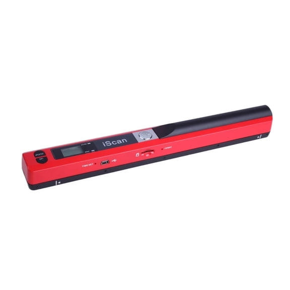IScan Handheld Scanner A4 Document Fast HD 900DPI USB Wireless Scanner for Work Study Photo Receipts Scan JPG/PDF Word/Excel