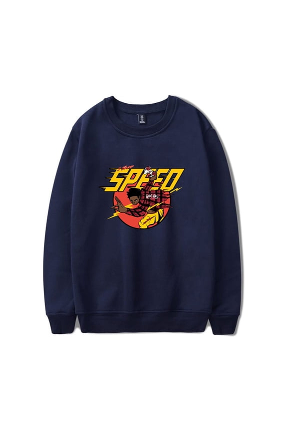 IShowSpeed Round Neck Sweatshirt Man/Woman Hip Hop Casual Clothes