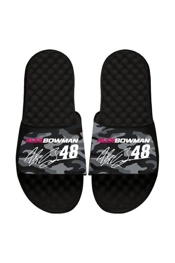 Alex Bowman NASCAR Camo Slide Sandals