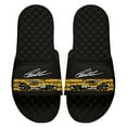 thumbnail image 1 of ISlide Black Christopher Bell Car Signature Stack Slide Sandals, 1 of 1