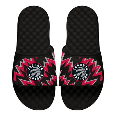 ISlide Black Toronto Raptors High Energy Slide Sandals