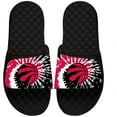 thumbnail image 1 of ISlide Black Toronto Raptors Tie Dye Slide Sandals, 1 of 1