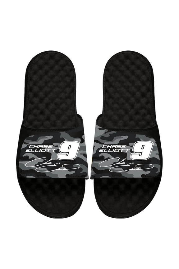 Chase Elliott NASCAR Camo Slide Sandals