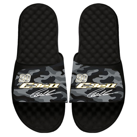 ISlide Christopher Bell NASCAR Camo Slide Sandals