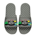 thumbnail image 1 of ISlide  Gray Daytona 500 Primary Flags Slide Sandals, 1 of 1