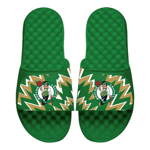 ISlide Kelly Green Boston Celtics High Energy Slide Sandals