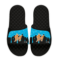 thumbnail image 1 of ISlide Miami Marlins Ice Cream Drip Slide Sandals, 1 of 1