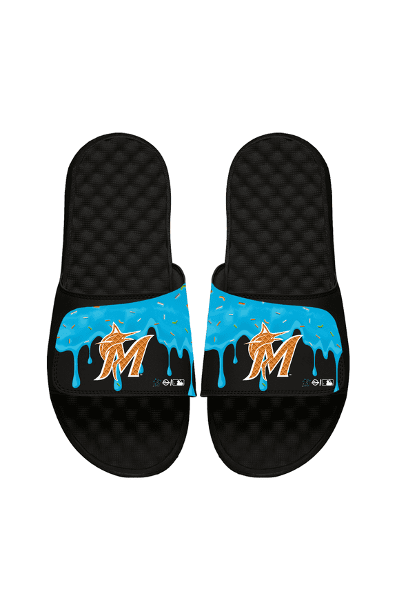Miami Marlins Ice Cream Drip Slide Sandals