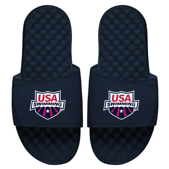 ISlide Navy USA Swimming Primary Slide Sandals