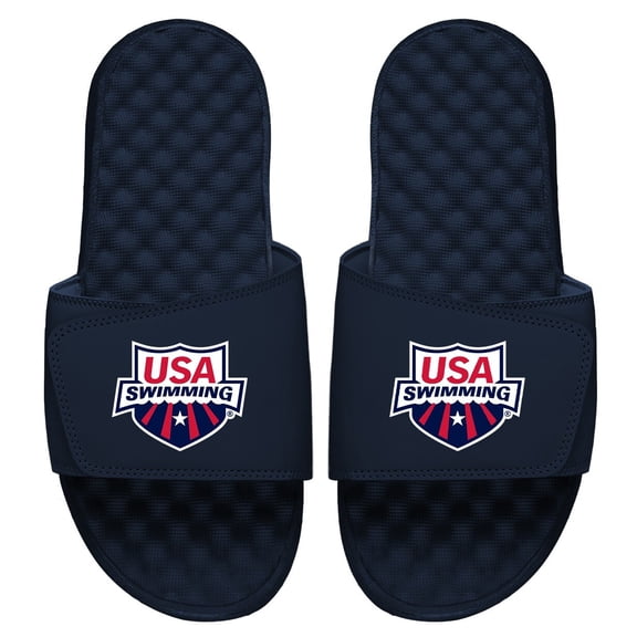 ISlide Navy USA Swimming Primary Slide Sandals