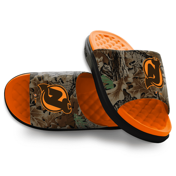 ISlide New Jersey Devils RealTree Advantage Camo Motive Slide Sandals