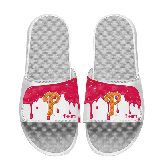 ISlide Philadelphia Phillies Ice Cream Drip Slide Sandals