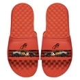 thumbnail image 1 of ISlide Red Austin Dillon Car Signature Stack Slide Sandals, 1 of 1