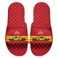 thumbnail image 1 of ISlide Red Ryan Blaney Car Signature Stack Slide Sandals, 1 of 1