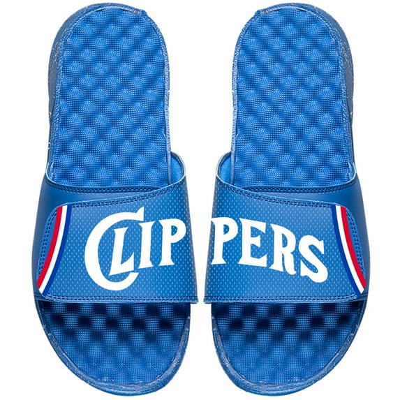 ISlide Royal LA Clippers NBA Hardwood Classics Jersey Slide Sandals