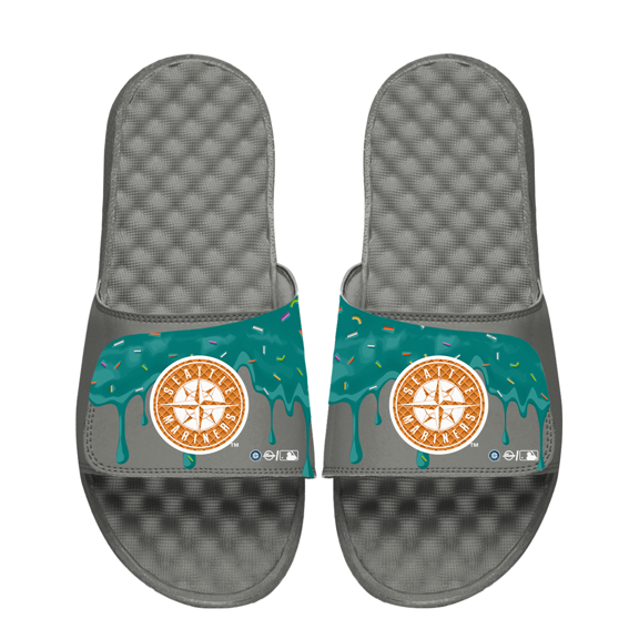 ISlide Seattle Mariners Ice Cream Drip Slide Sandals