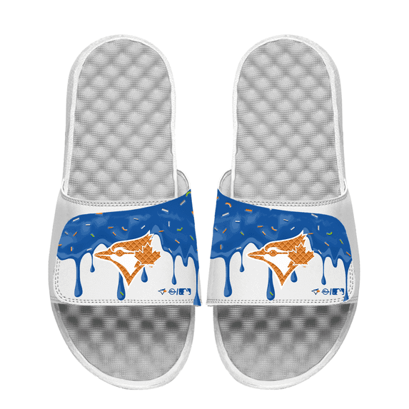 ISlide Toronto Blue Jays Ice Cream Drip Slide Sandals