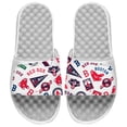 thumbnail image 1 of ISlide White Boston Red Sox Cooperstown Collection Loudmouth Slide Sandals, 1 of 1