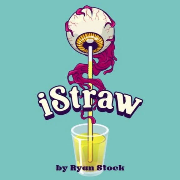 IStraw By Ryan Stock Close Up Magic Tricks Illusions Gimmicks Professional Magician Street Magic Props Funnt Trick Party Games