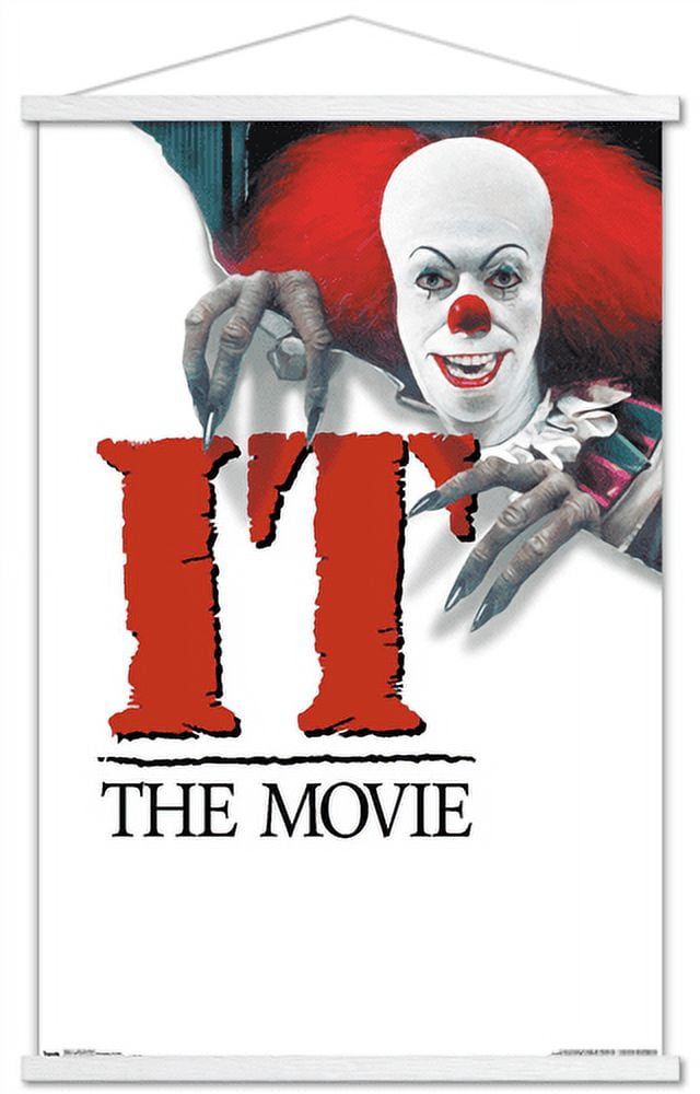 IT - 1990 One Sheet Wall Poster with Magnetic Frame, 22.375