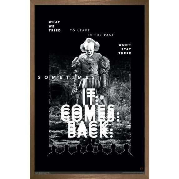IT: Chapter 2 - Back Wall Poster, 14.725" x 22.375", Framed