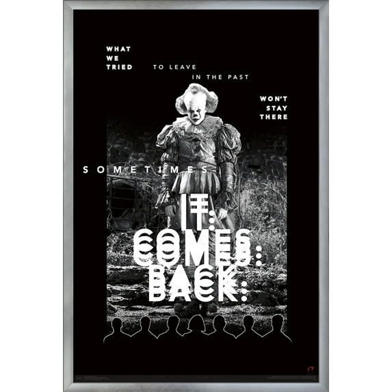 IT: Chapter 2 - Back Wall Poster, 22.375" x 34", Framed