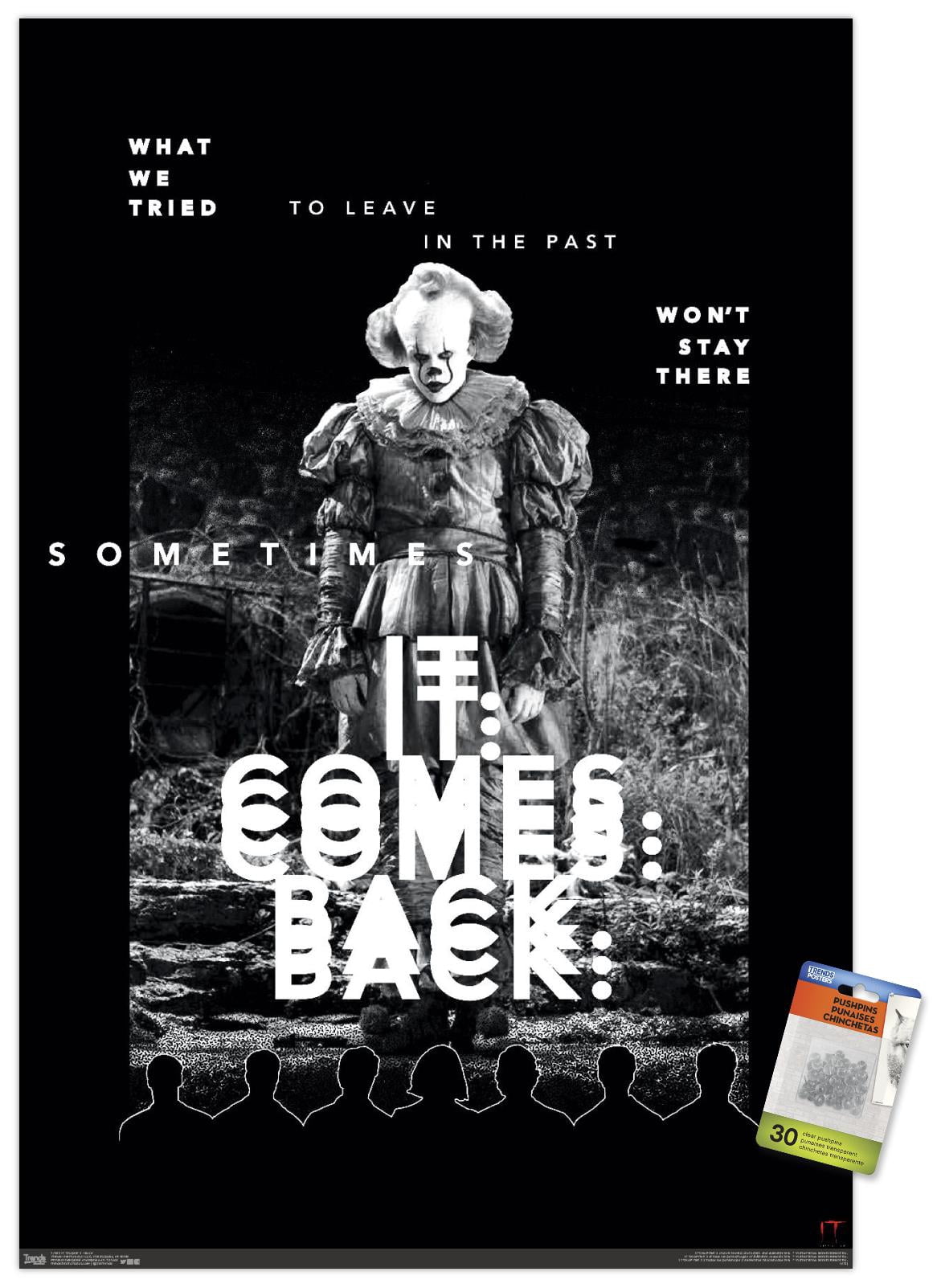 IT: Chapter 2 - Back Wall Poster with Push Pins, 22.375" x 34"