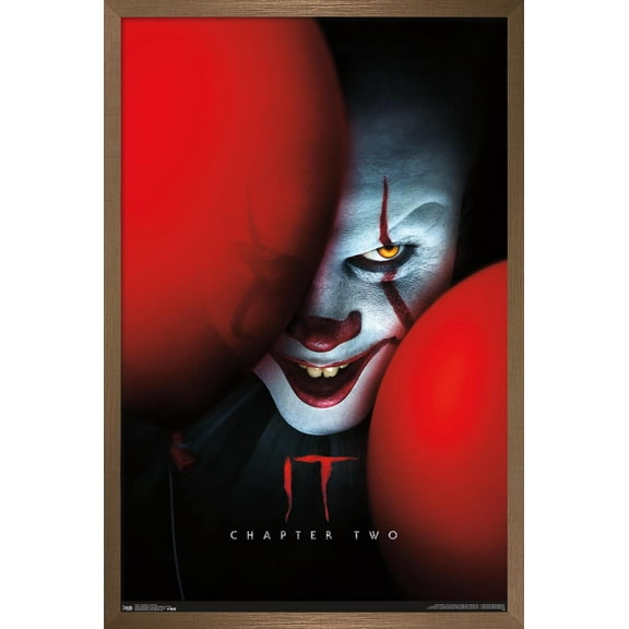 IT Chapter 2 - Balloons Wall Poster, 22.375" x 34", Framed