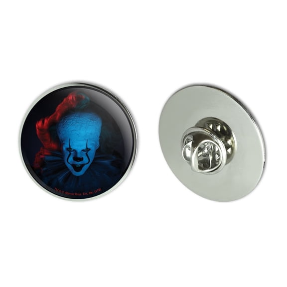 IT: Chapter 2 Blue Pennywise Metal 1.1" Tie Tack Hat Lapel Pin Pinback