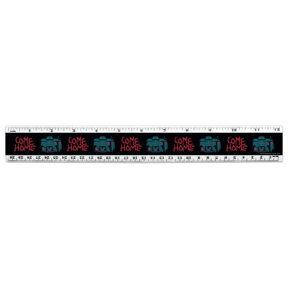 IT: Chapter 2 Come Home 12 Inch Standard and Metric Plastic Ruler