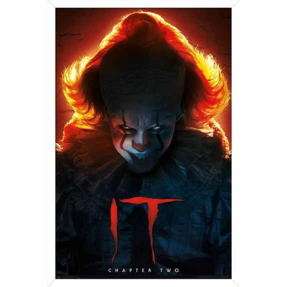 IT: Chapter 2 - EVil Glow Wall Poster, 22.375" x 34", Framed