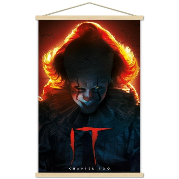 IT: Chapter 2 - Evil Glow Wall Poster with Magnetic Frame, 22.375" x 34"