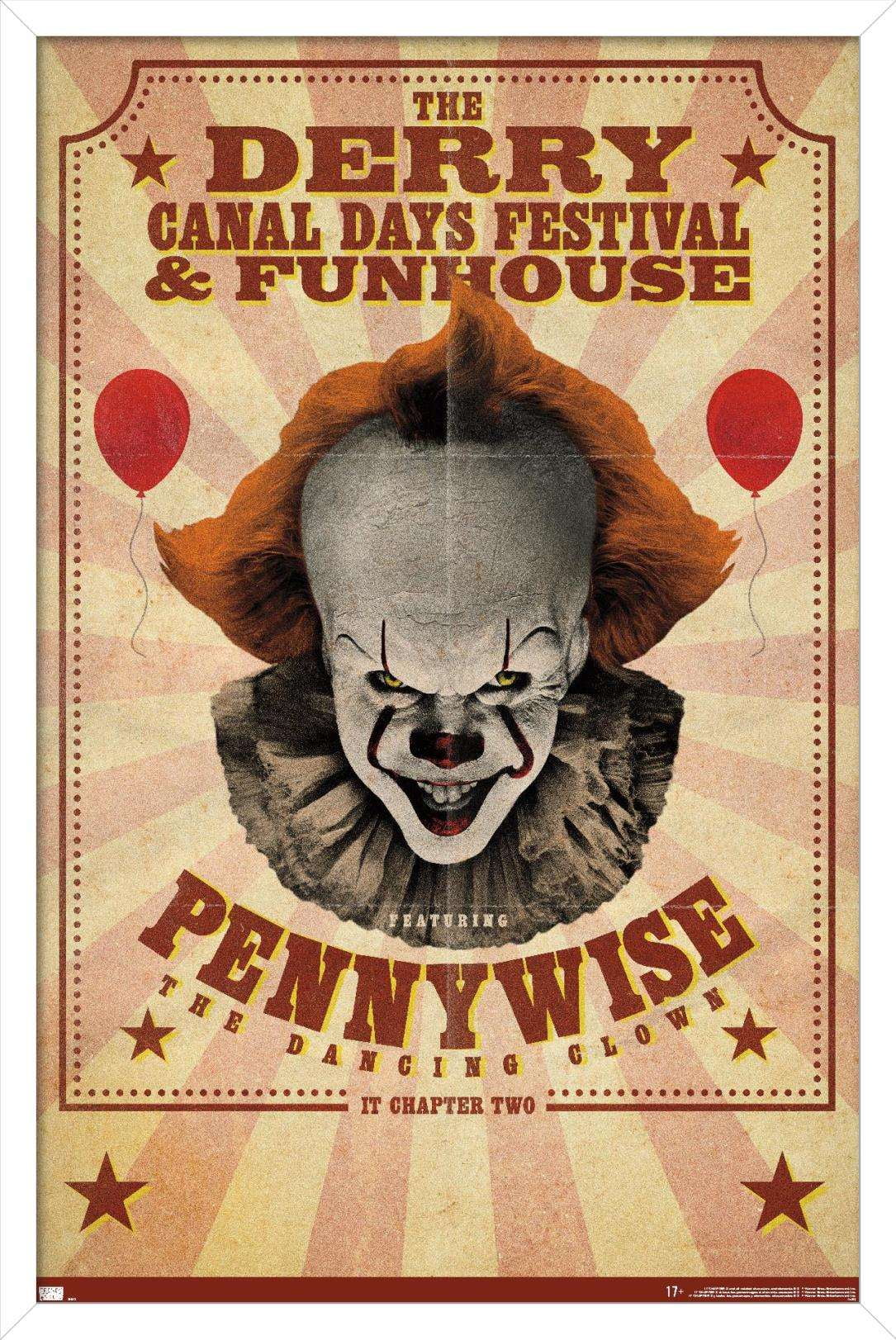 IT: Chapter 2 - Funhouse Wall Poster, 14.725" x 22.375", Framed