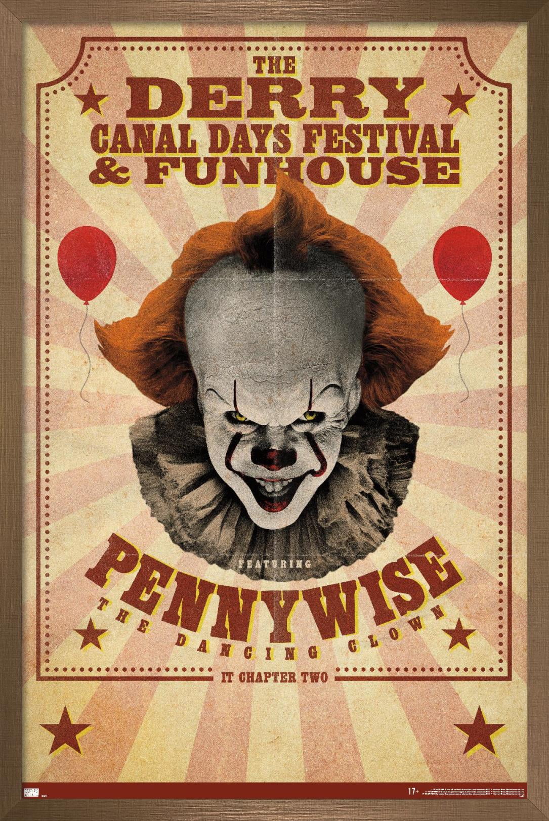 IT: Chapter 2 - Funhouse Wall Poster, 14.725" x 22.375", Framed