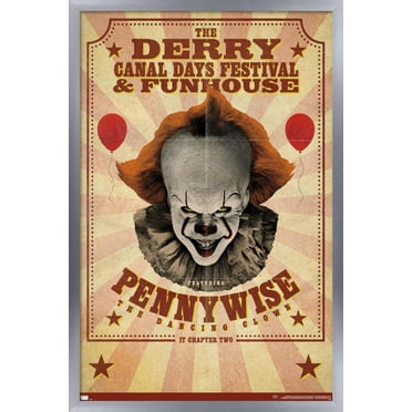 IT: Chapter 2 - Funhouse Wall Poster, 14.725" x 22.375", Framed