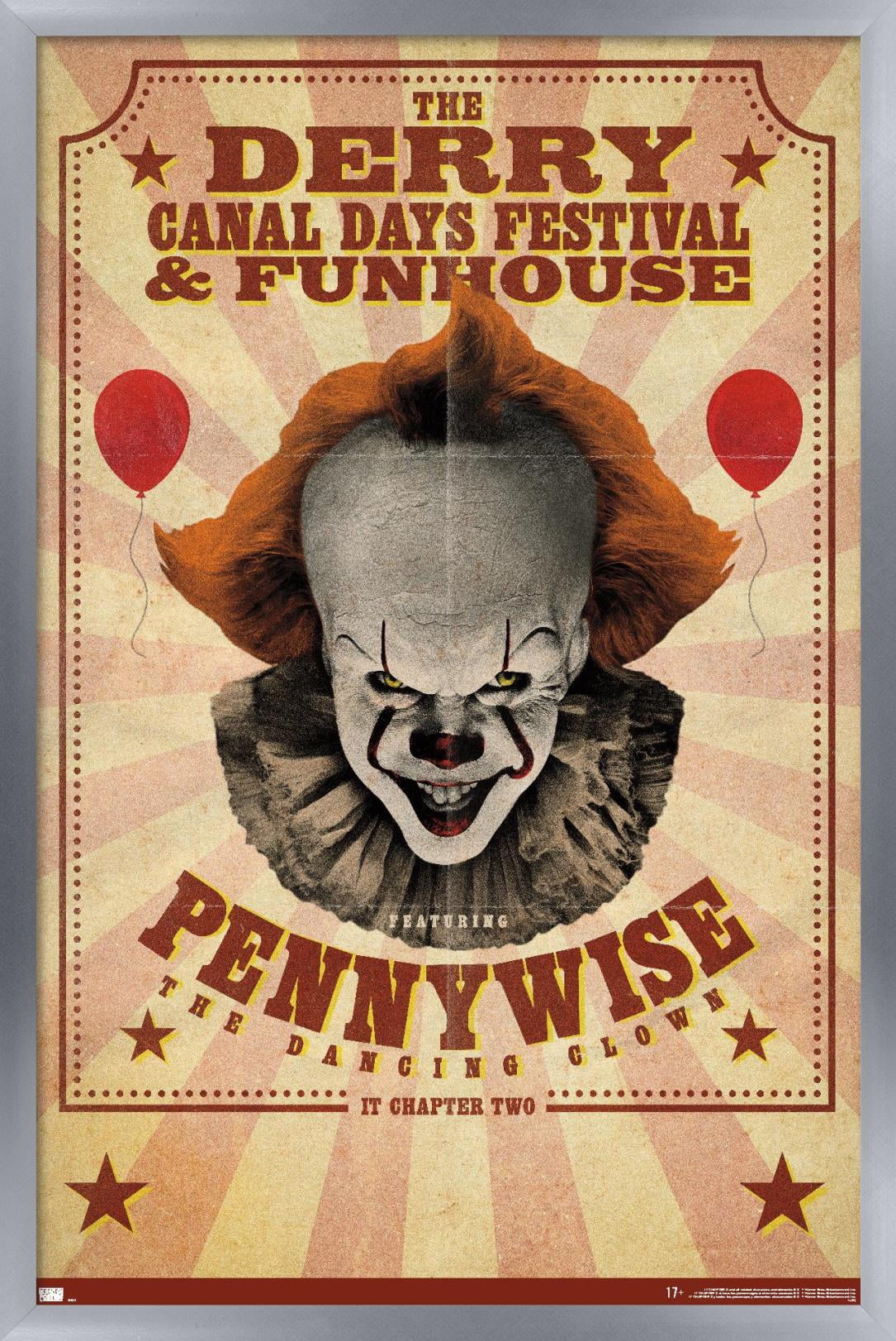 IT: Chapter 2 - Funhouse Wall Poster, 22.375" x 34", Framed