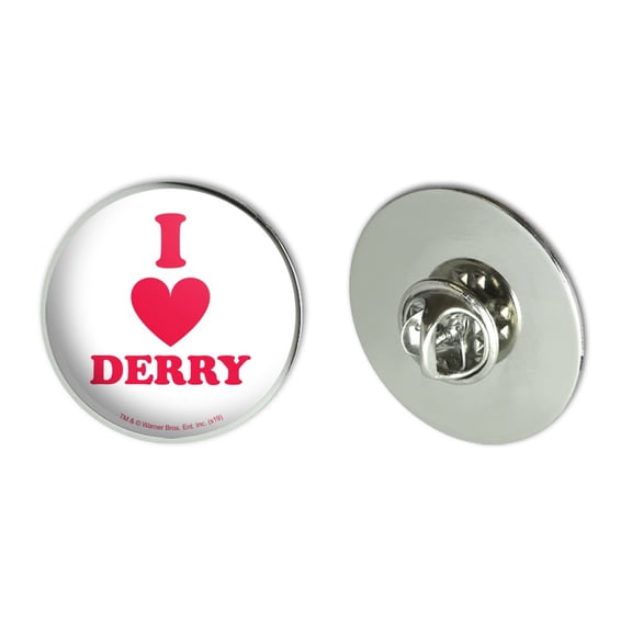 IT: Chapter 2 I Love Derry Metal 1.1" Tie Tack Hat Lapel Pin Pinback