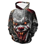 WOODYOTIME IT Chapter 2 Pennywise Hoodie Unisex 3d Novelty Hoodies Graphic Hoodies Pullover Sweatshirts For Men Women Teen S