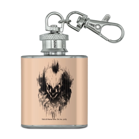 IT: Chapter 2 Pennywise Lines Stainless Steel 1oz Mini Flask Key Chain