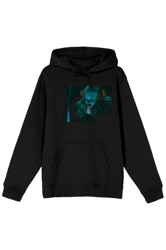 IT Chapter 2 Pennywise Men Black Hoodie-4XL