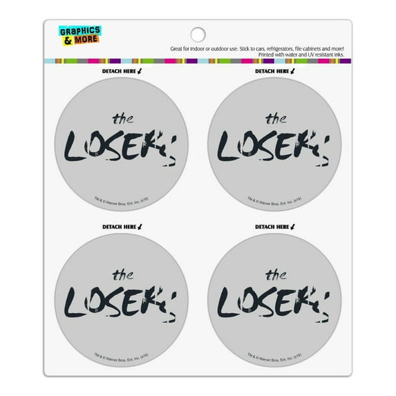 IT: Chapter 2 The Losers Refrigerator Fridge Locker Vinyl Circle Magnet Set