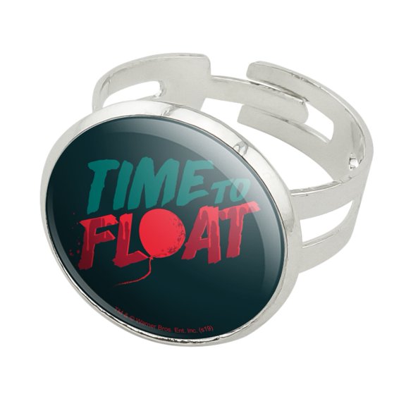 IT:Chapter 2 Time to Float Silver Plated Adjustable Novelty Ring