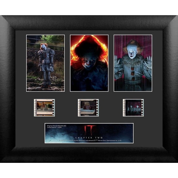IT: Chapter Two (Pennywise The Dancing Clown) Limited Edition 3 Cell Standard FilmCells Wall Art Presentation USFC6423