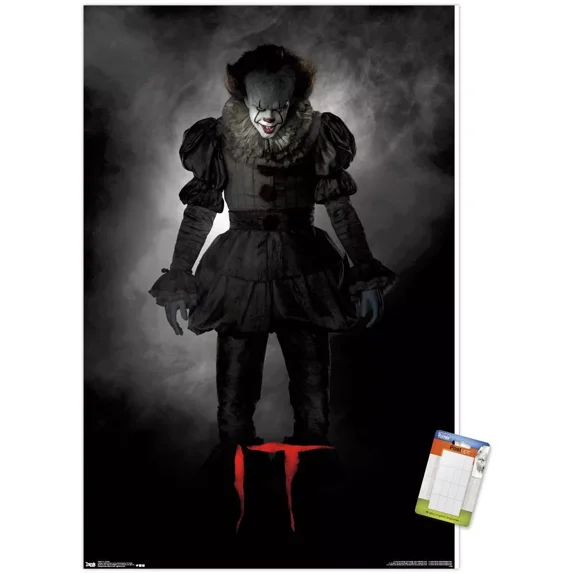 IT - Clown Wall Poster, 22.375" x 34"