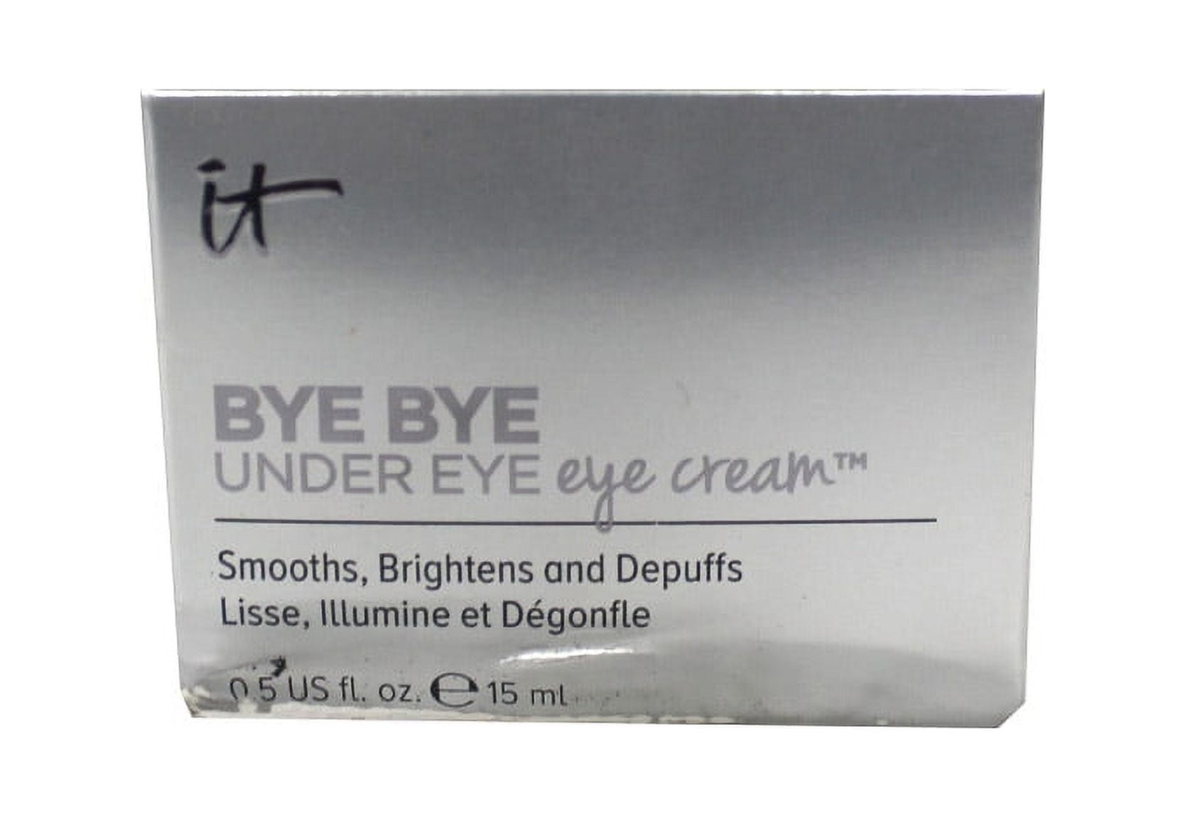 IT Cosmetics Bye Bye Under Eye Eye Cream .5 Ounce Walmart