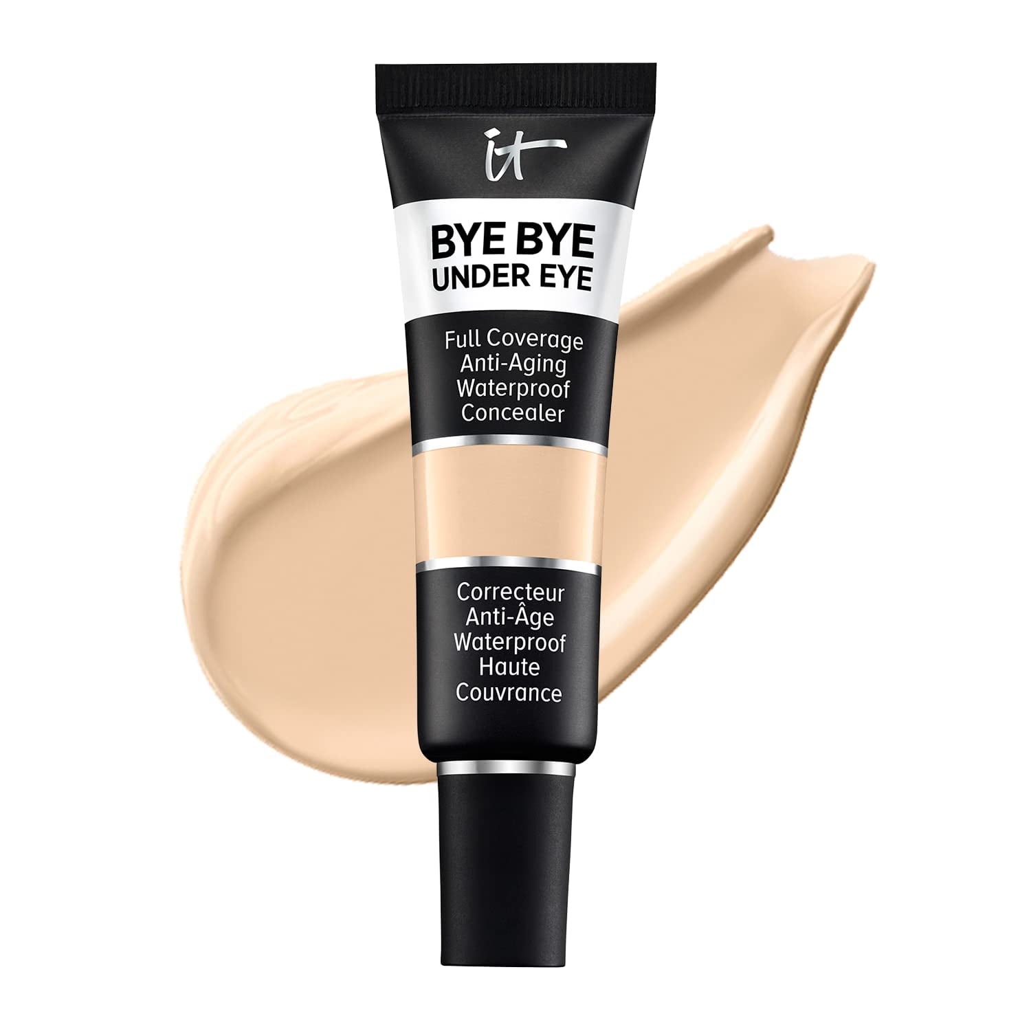 IT Cosmetics Bye Bye Under Eye Light Buff Concealer 11.0 Light Nude 0.4oz
