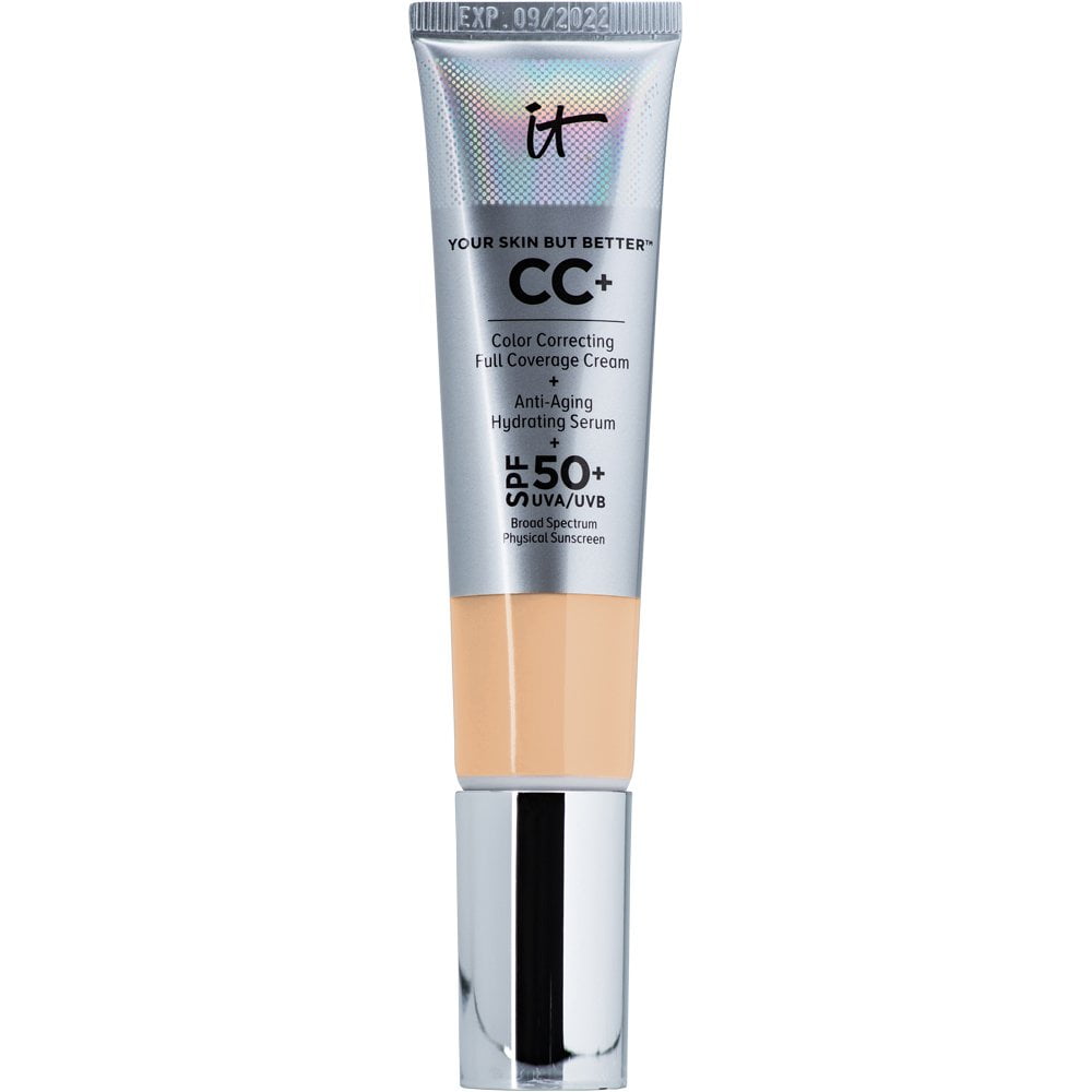 IT Cosmetics CC + Color Correcting Cream SPF50 Medium Tan - EXP 11/24